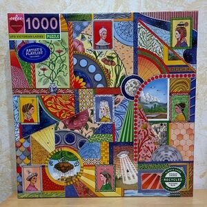 Eeboo UFO Victorian Ladies - 1000 Piece Puzzle